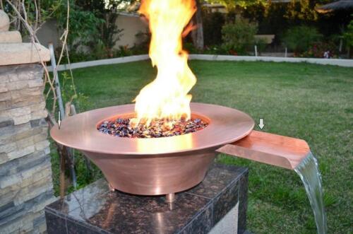 round fire bowl